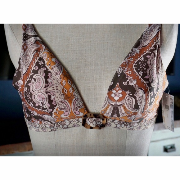Anthropologie Alana Gunn Campbell Bikini Top XS - Picture 3 of 8